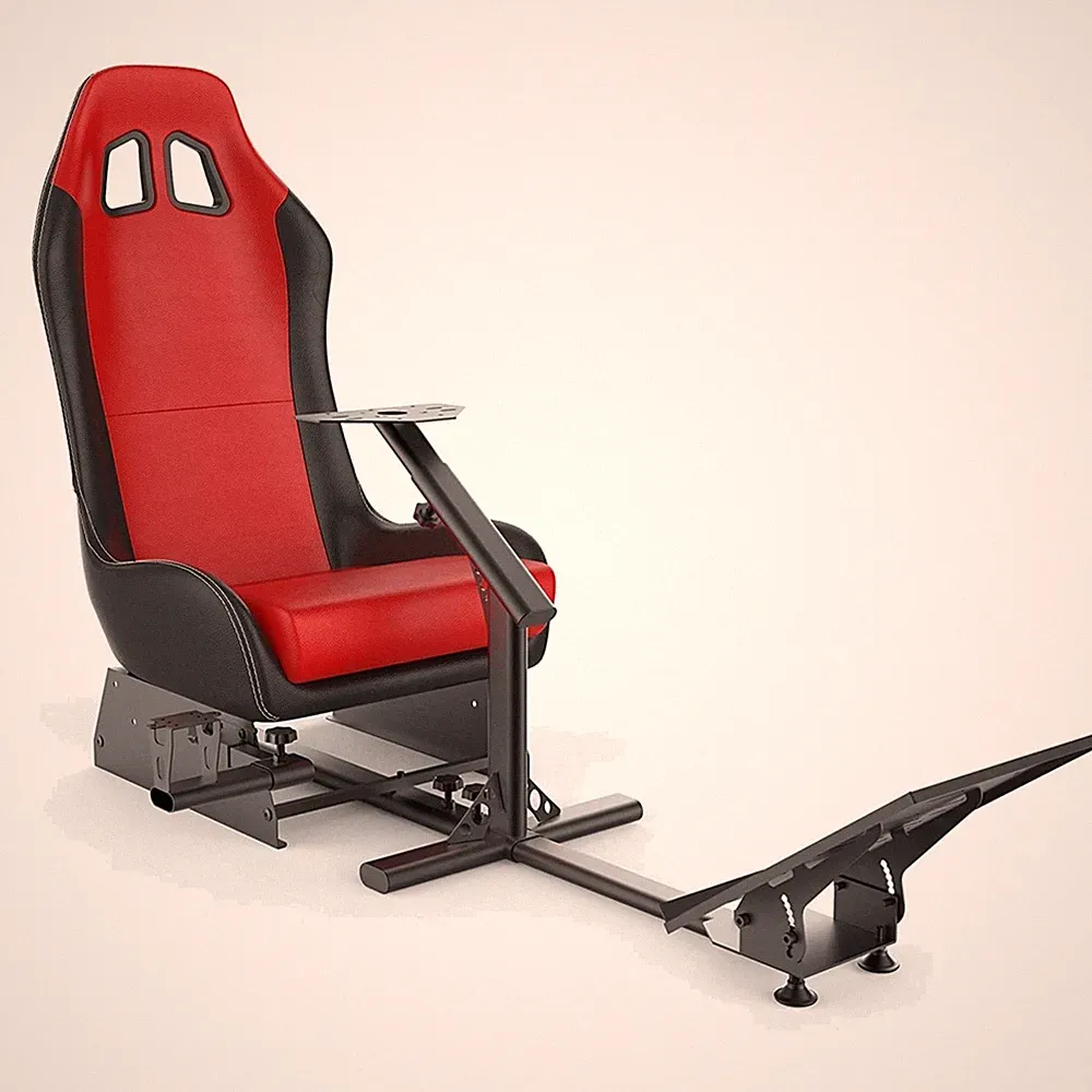 Racing Wheel Stand with seat Gaming Chair Driving Cockpit for All Logitech G9...